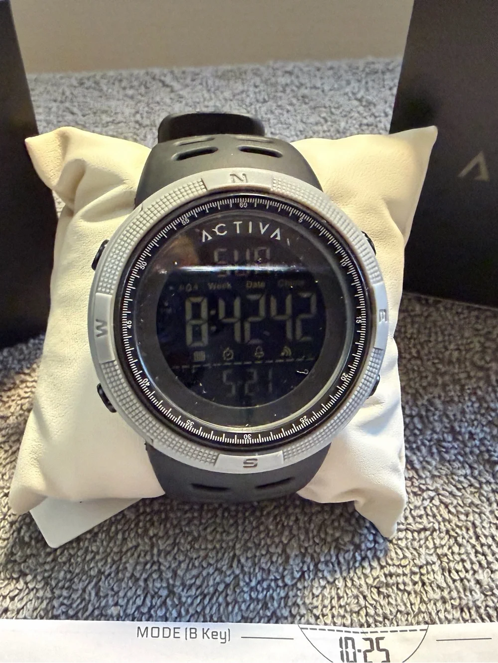 Invicta Activa Rubber Strap 50mm OS NWT Digital Sport Watch ACW1915-004